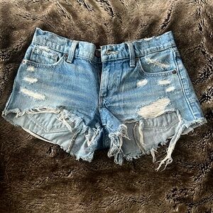 Lucky Brand Distressed Jean Shorts